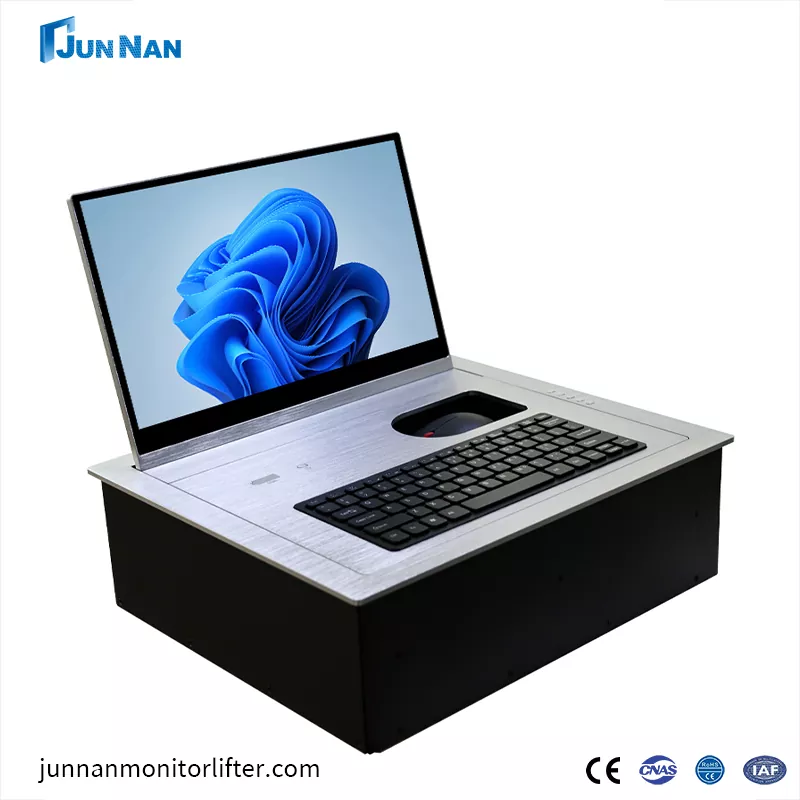 Waarom is de LCD-monitor Flip-Flop de slimmere keuze voor moderne vergadertafels?