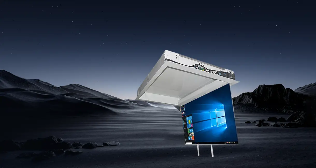 LCD-monitor flip-flop